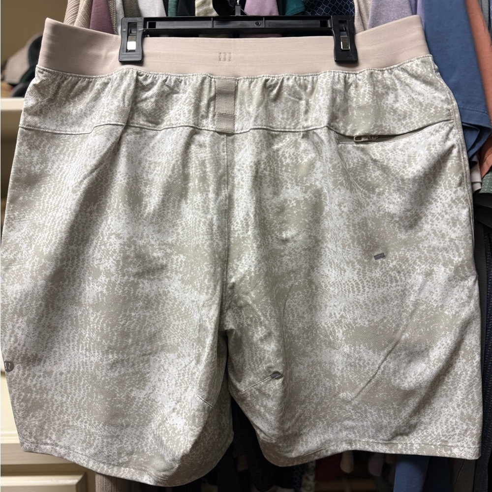 lululemon athletica Beige Athletic Shorts